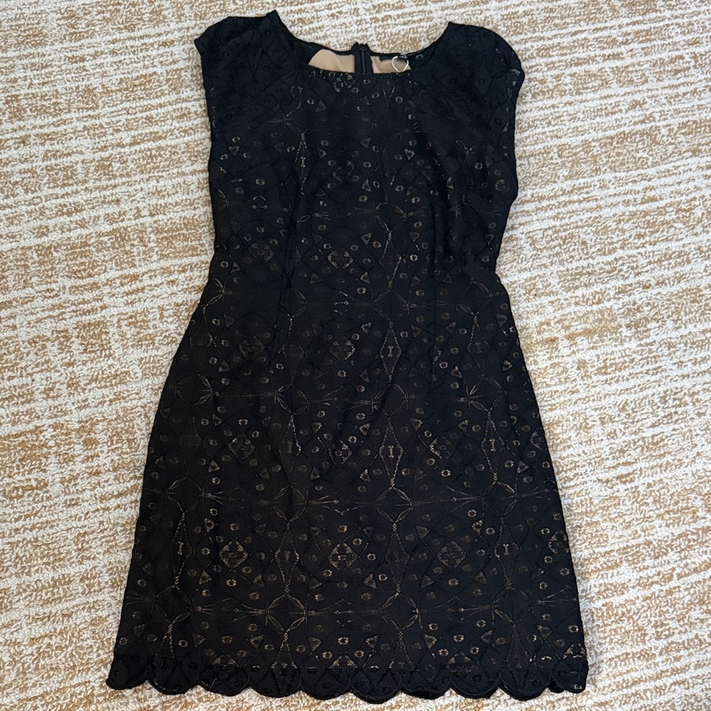 NWT Ladakh Elegant Black Lace Dress